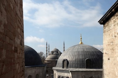 İstanbul 'daki mavi cami, hindi.