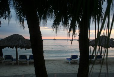 Karayip günbatımı - jamaica