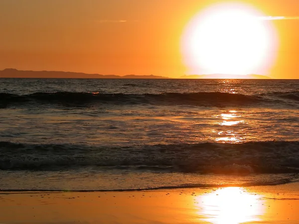 Katalonien Insel Sonnenuntergang - Kalifornien — Stockfoto