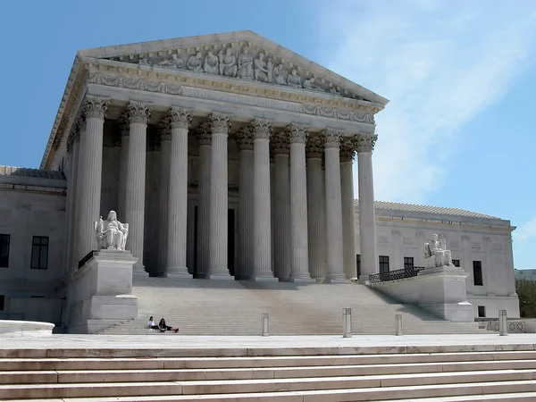 Верховний суд в Америці — стокове фото
