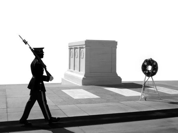 Tomb of the Unknown Soldier, Arlington National — Stock Photo, Image