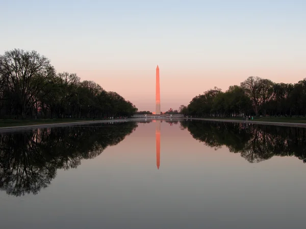 Monumento a Washington, D.C. . — Fotografia de Stock
