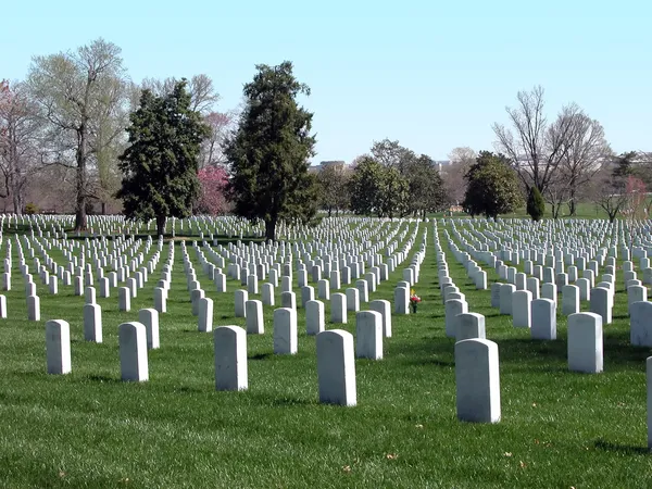 Cemitério Nacional de Arlington, Virginia Fotos De Bancos De Imagens
