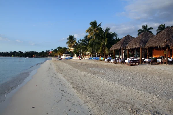 ジャマイカのビーチ リゾート ストックフォト