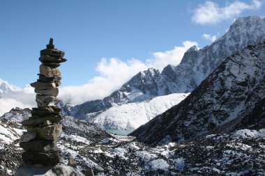 Buddhist Chorten - Himalayas clipart