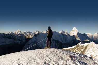 Island Peak Summit - Nepal clipart