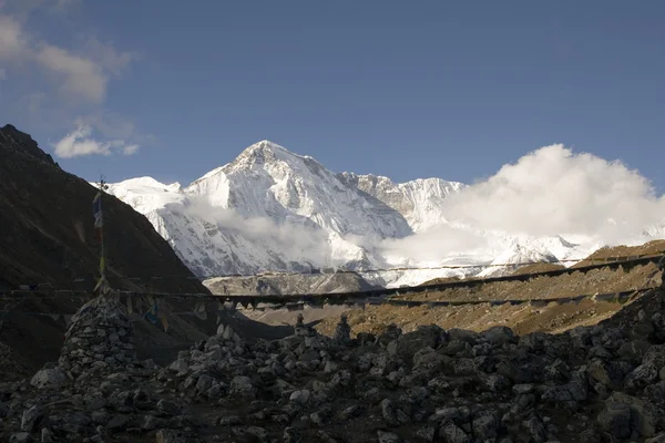 초오유 산, 네팔 — 스톡 사진