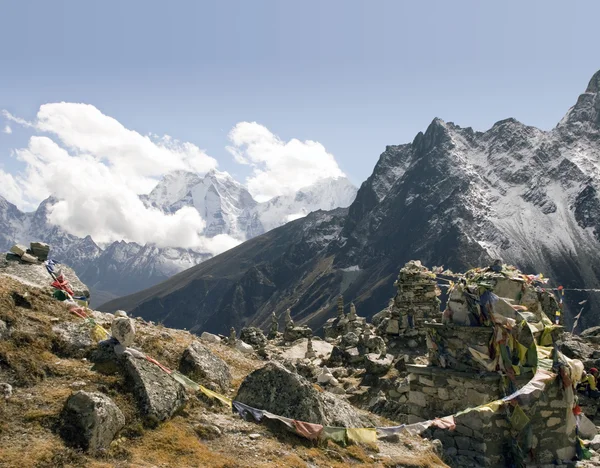 Chukpilhara památníky - Nepál — Stock fotografie