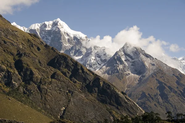 Taboche 高峰-尼泊尔 — 图库照片