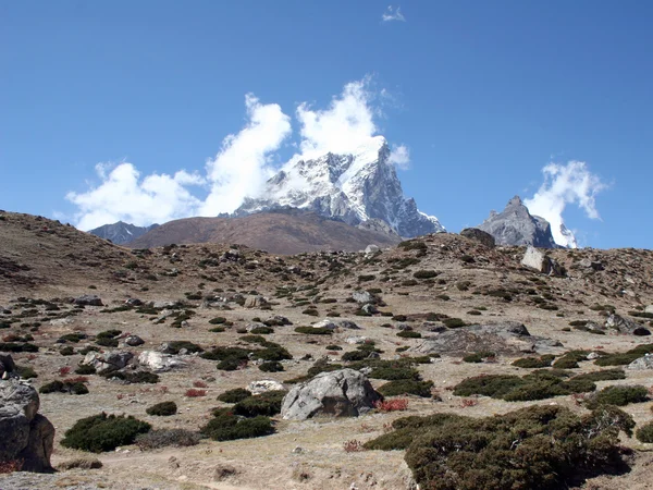 Taboche szczyt - nepal — Zdjęcie stockowe