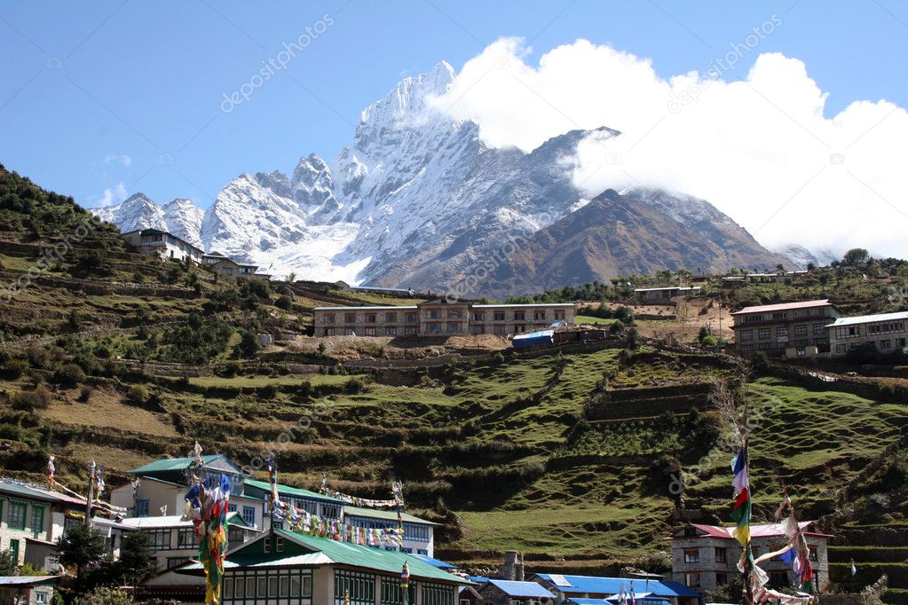 Namche Bazar - Nepal — Stock Photo © Granitepeaker #3015983