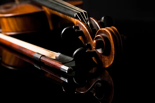 美丽的旧小提琴 — 图库照片