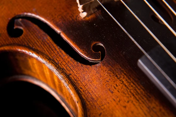 美丽的旧小提琴 — 图库照片