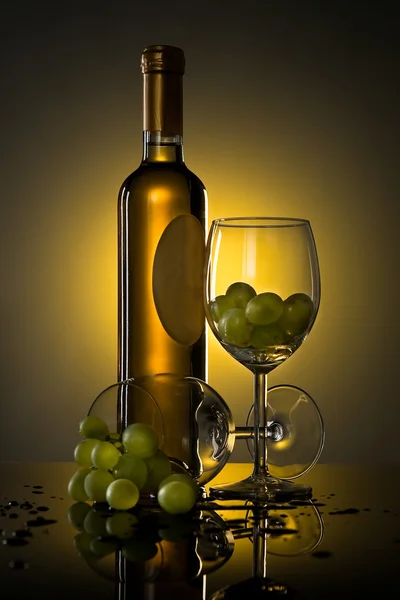 Egy üveg bor. Jogdíjmentes Stock Fotók
