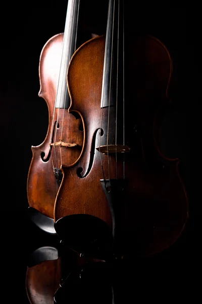 Beau vieux violon Photo De Stock