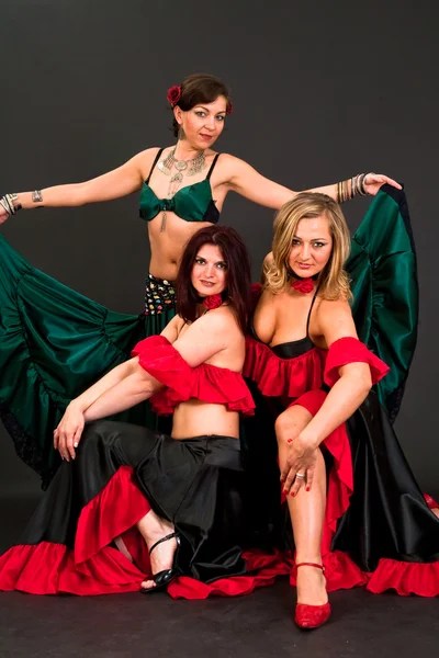Belly dancers — Stock Photo, Image