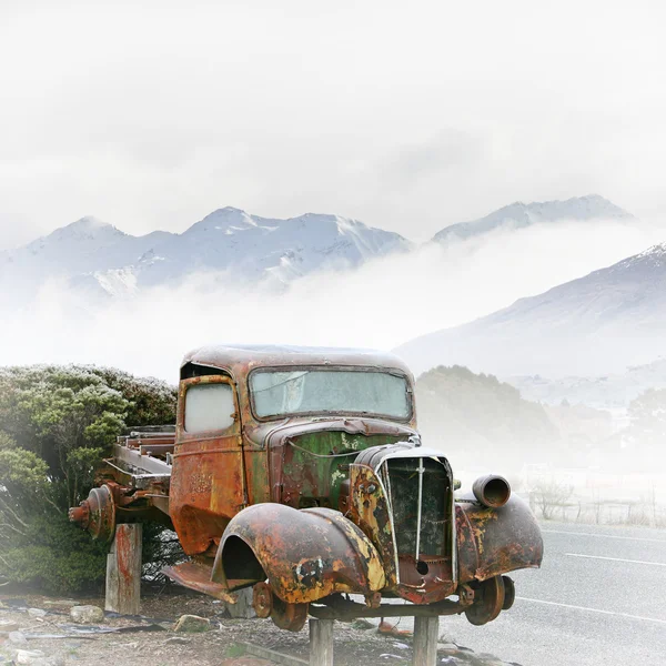 Старий вантажівка — стокове фото