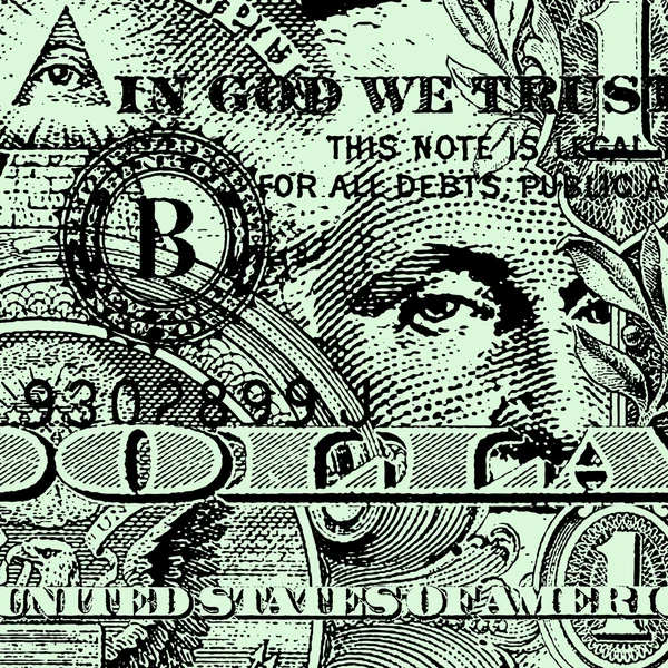 Conta de dólar — Fotografia de Stock