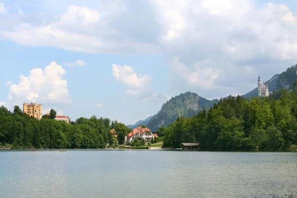 stock image Castles on lake