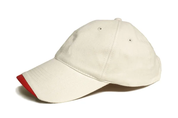 하얀 야구 모자 — 스톡 사진