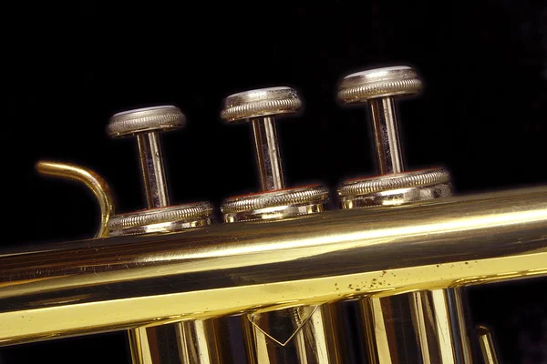 Trumpet Keys — Stock Photo, Image