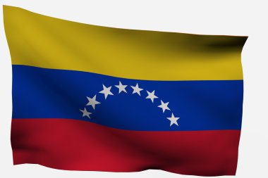 Venezuela 3d bayrağı