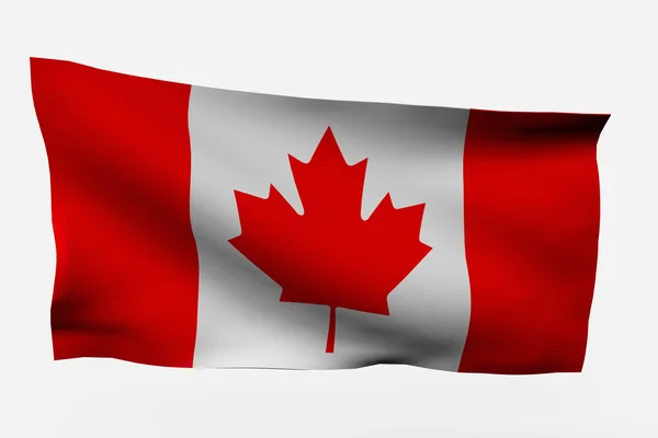 stock image Canada 3d flag