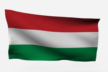 Macaristan 3d bayrağı