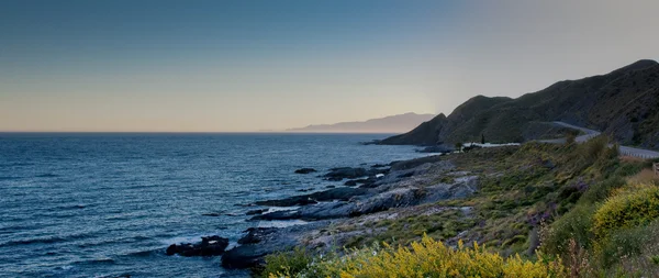 Kıyı şeridi panorama — Stok fotoğraf