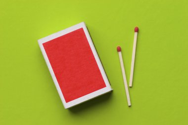 Blank matchbox clipart