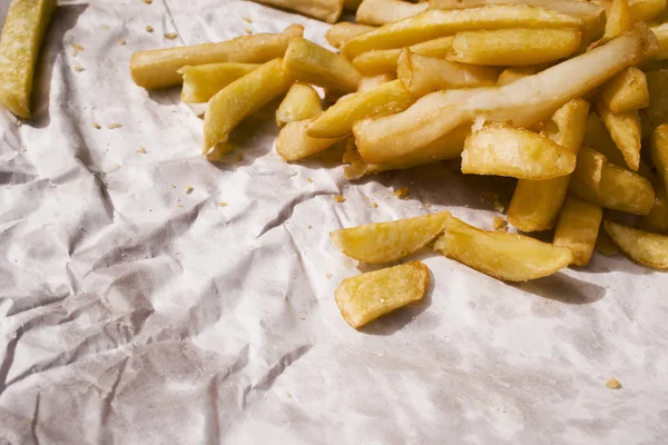 Peixe e batatas fritas — Fotografia de Stock