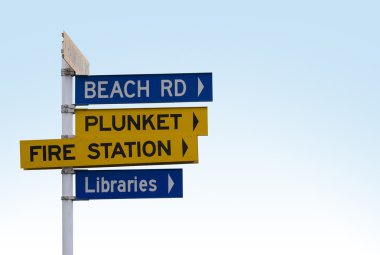 Signpost 01 clipart