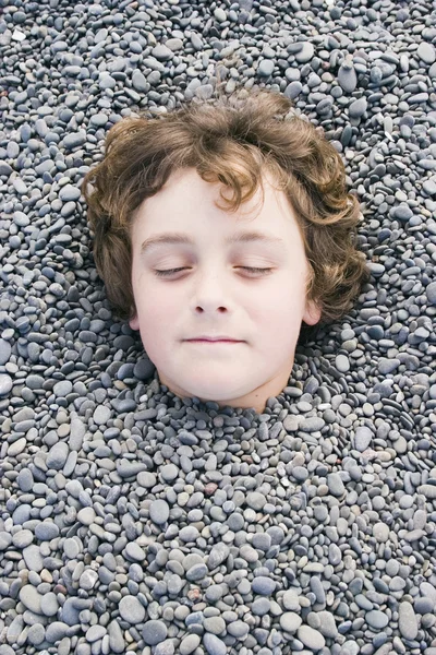 Head in the ground 01 — Stock Photo, Image