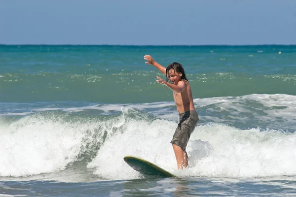 Surfen lernen 02 — Stockfoto