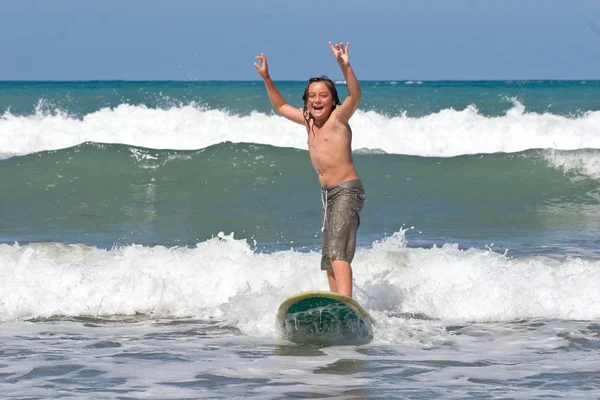 Aprender a surfear 04 — Foto de Stock