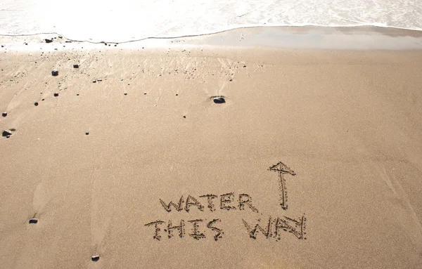 Woda w ten sposób 02 — Zdjęcie stockowe