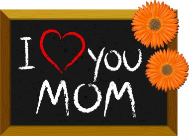 Mother's day message clipart