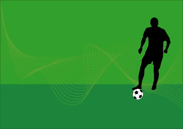 Soccer background — Stock Vector