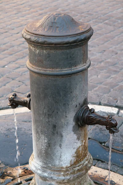 Roman public fountain — Stock Photo, Image