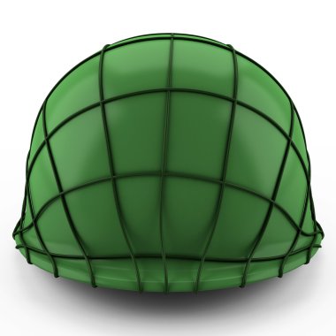 3d USA army Helmet Second World War clipart