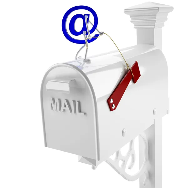 E-Mail an die Mailbox2 — Stockfoto