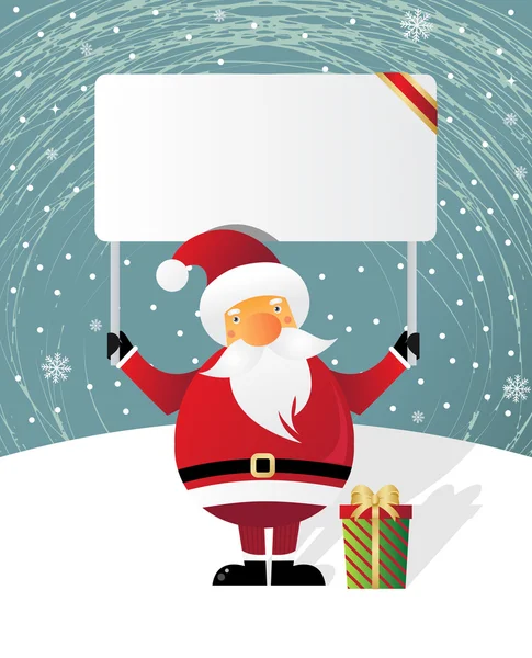 Vánoční billboard — Stockový vektor