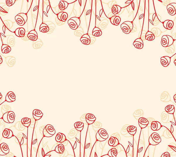 Illustration de Roses vectorielles — Image vectorielle