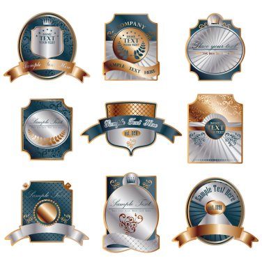 Classic luxury awards clipart