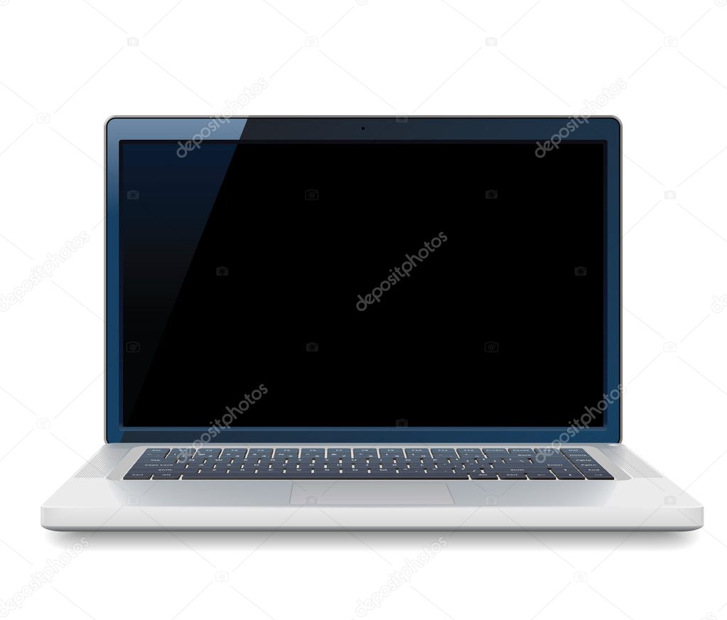 Vector laptop Stock Vector Image by ©ildogesto #3295535