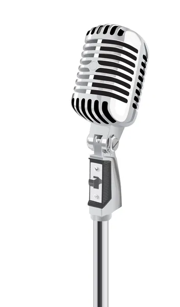 Retro Microphone (vector) — Stock Vector