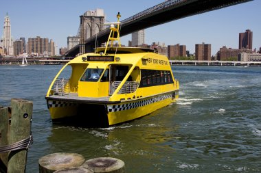 NYC Water Taxi clipart