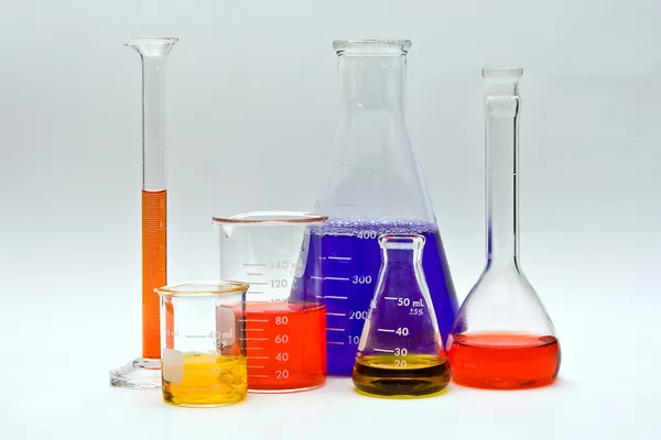 Química colorida — Fotografia de Stock