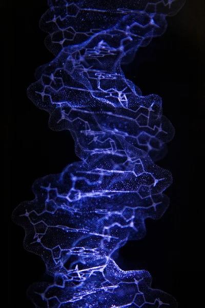 Δομή κρυστάλλου DNA — Φωτογραφία Αρχείου
