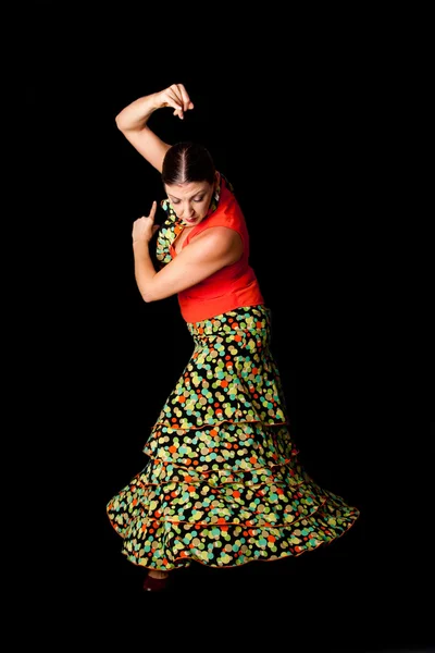 Modern Flamenco dancer woman — Stock Photo © phakimata #2765127